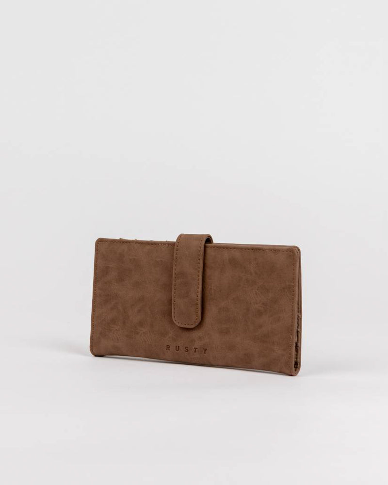 Bobbi Suede Flap Wallet