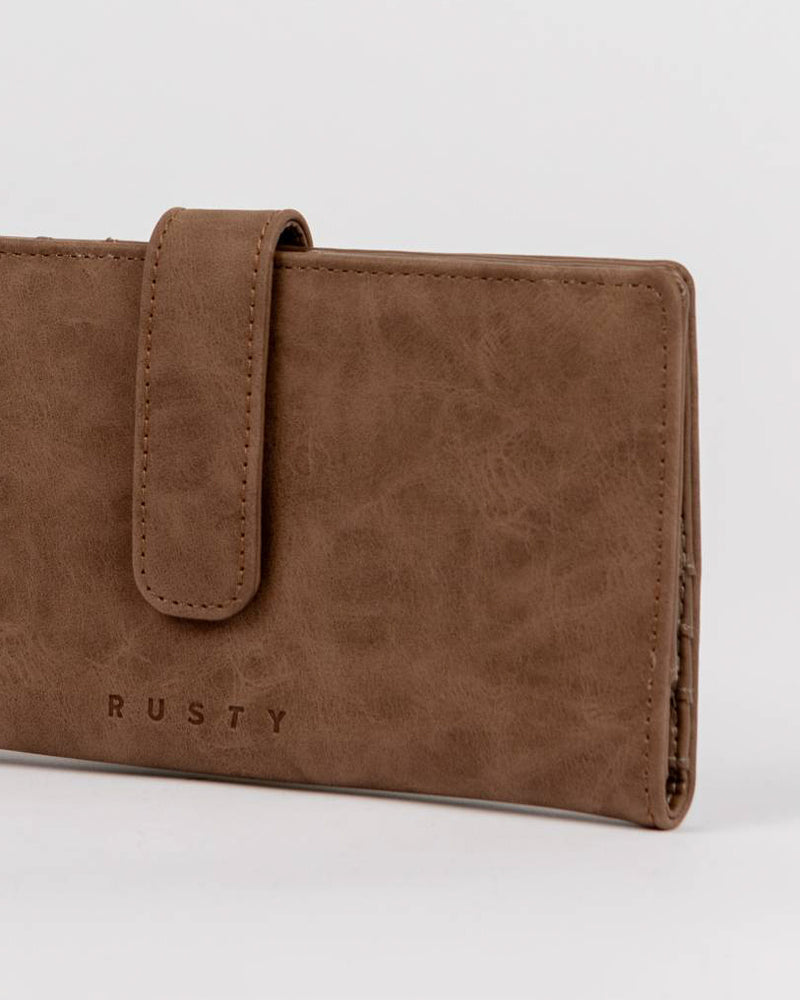 Bobbi Suede Flap Wallet