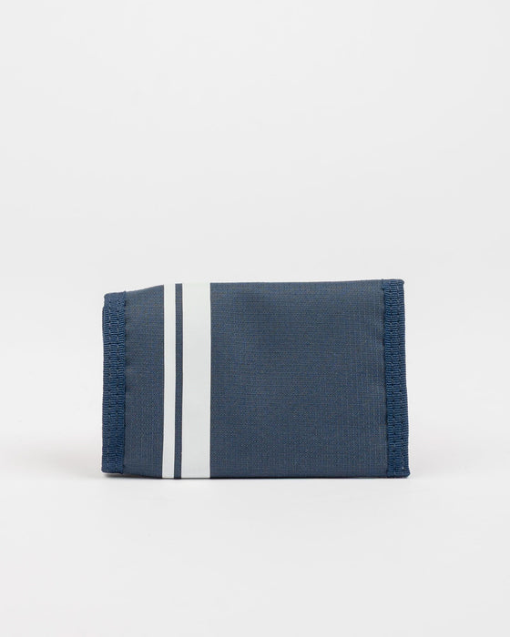 White Lines Tri-Fold Wallet