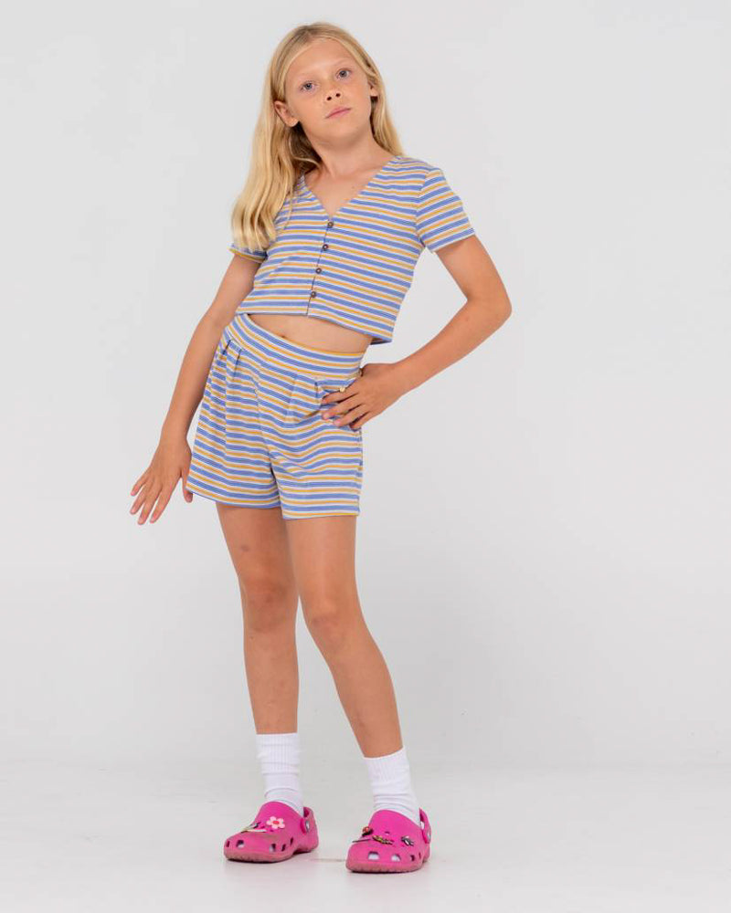 Girls Camila Stripe Short