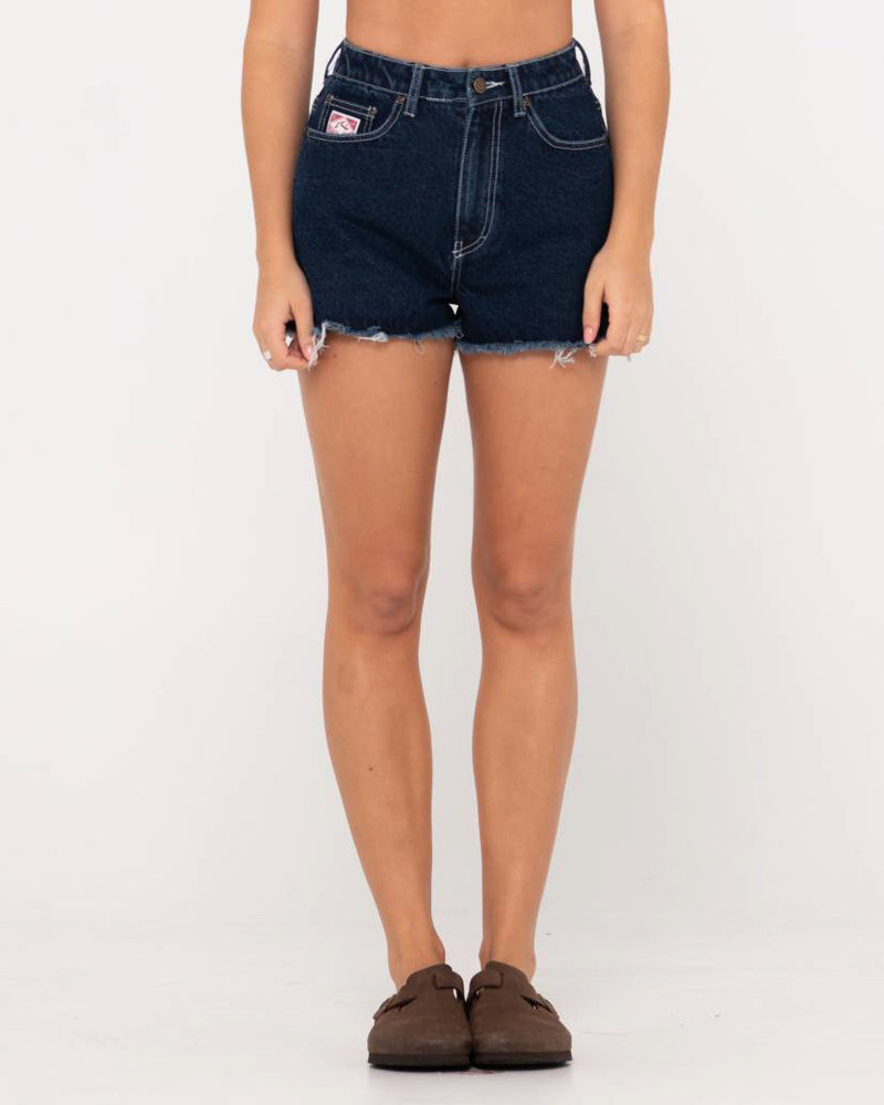 Penny Kick Flare Denim Short