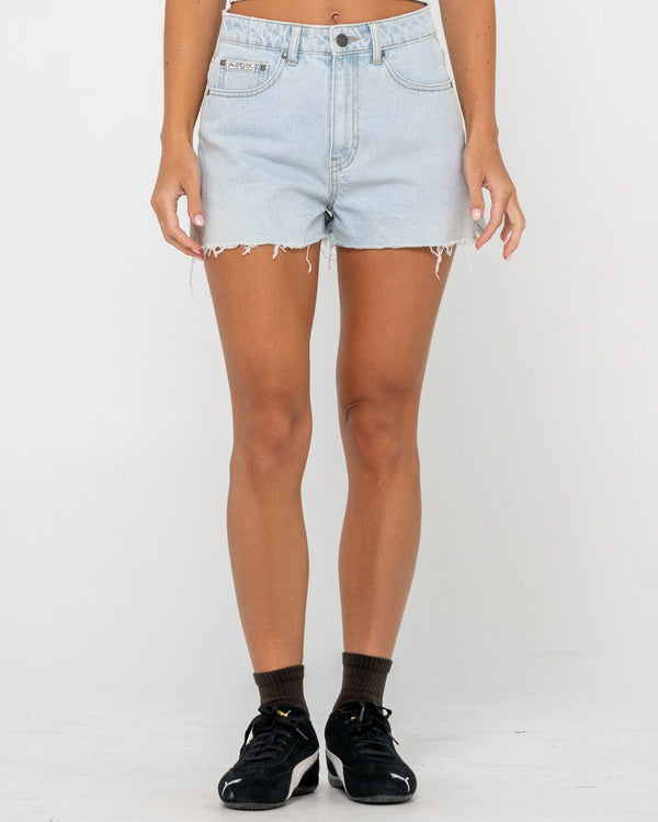 Penny Kick Flare Denim Short