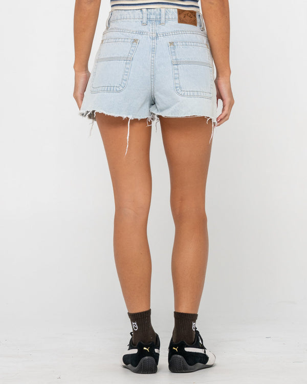 Penny Kick Flare Denim Short