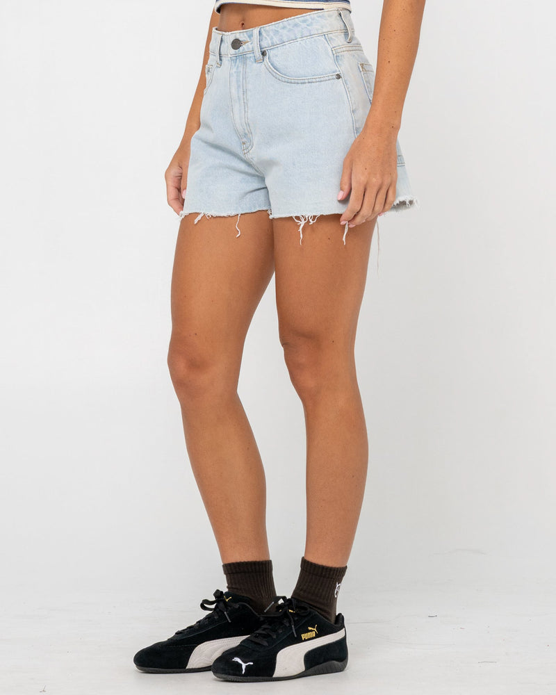 Penny Kick Flare Denim Short