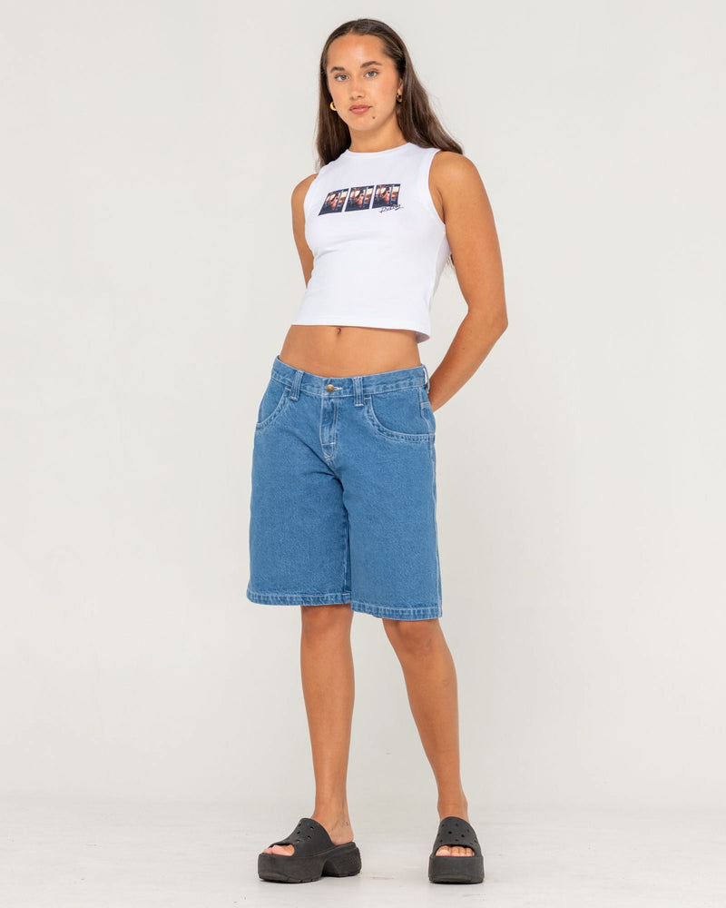 Flip Mommy Tapeless Low Rise Denim Short