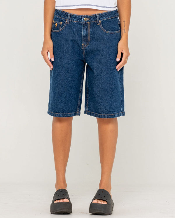 Bethany Baggy Low Rise Denim Jort