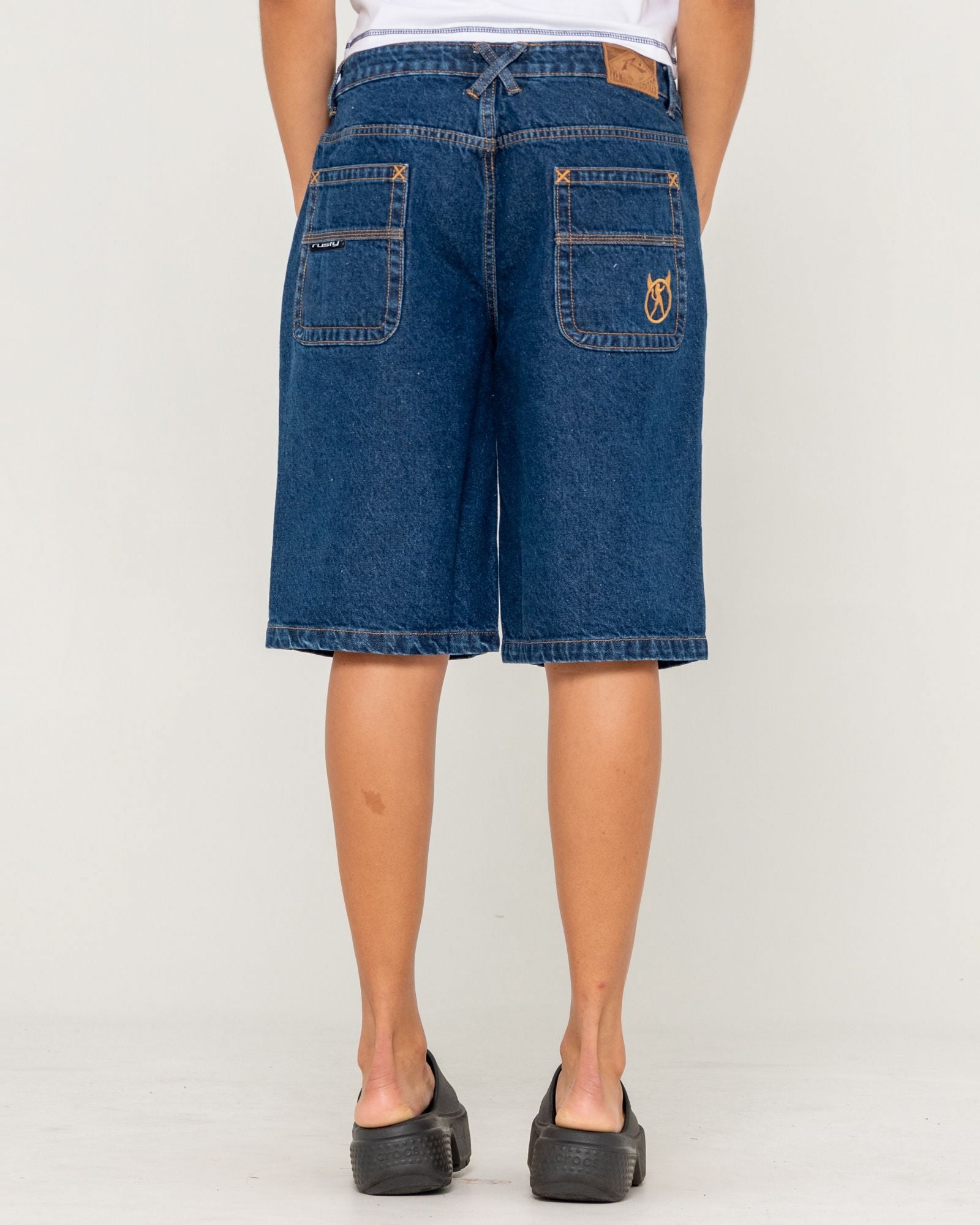 Bethany Baggy Low Rise Denim Jort