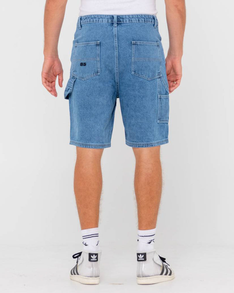 Dungaree Denim Jort