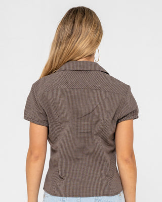 Missy May Check Shirt
