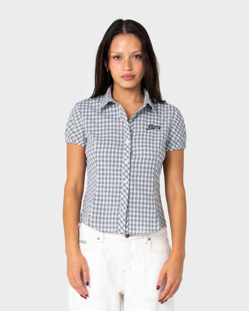 Missy May Check Shirt