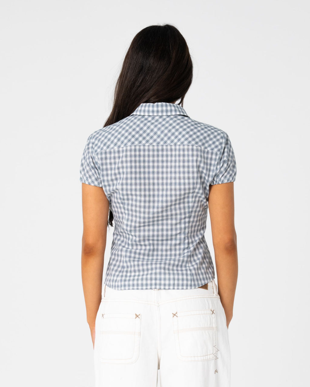 Missy May Check Shirt