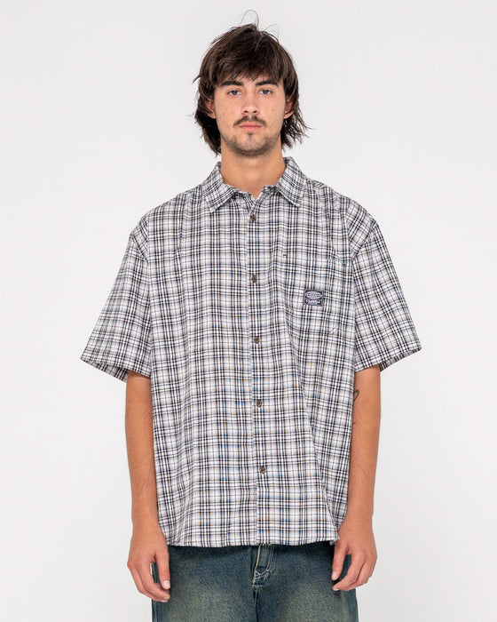 Worldwide Curved Hem Short Sleeve Shirt