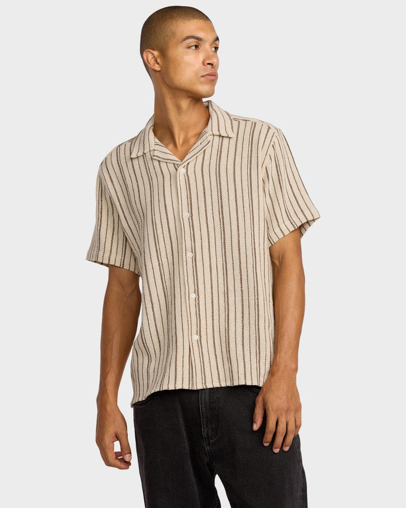 Vacancy Stripe Short Sleeve Shirt