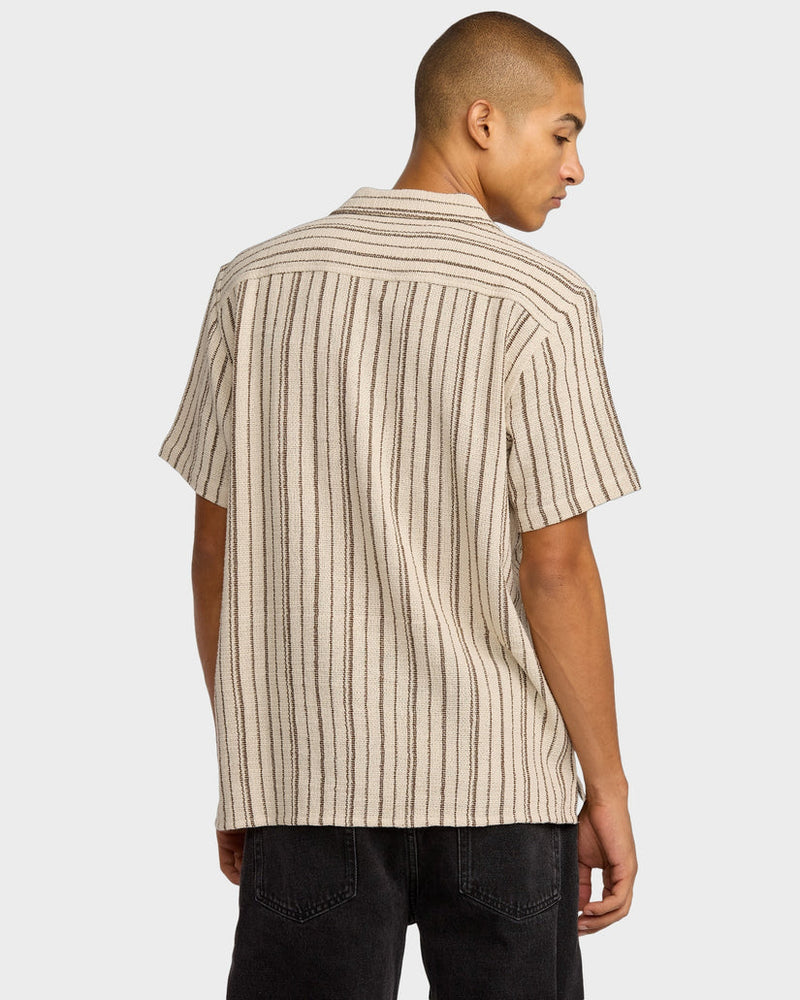 Vacancy Stripe Short Sleeve Shirt