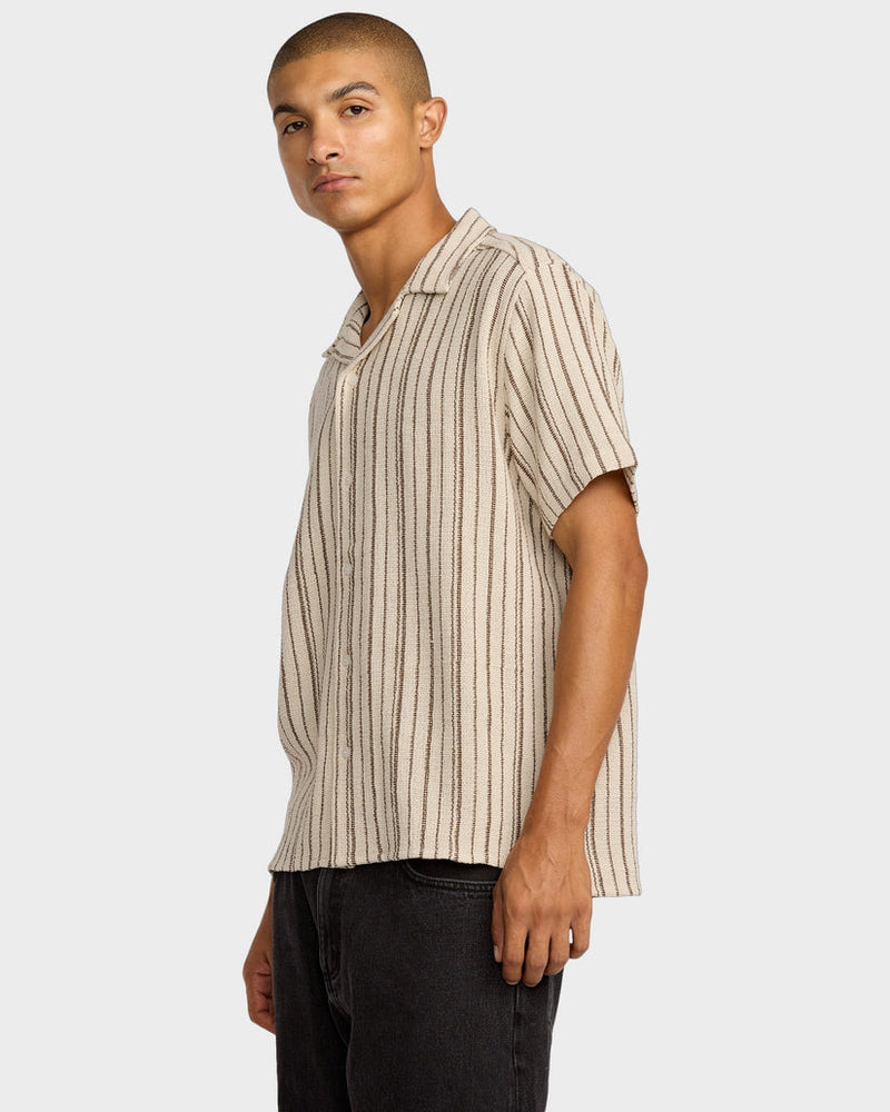 Vacancy Stripe Short Sleeve Shirt