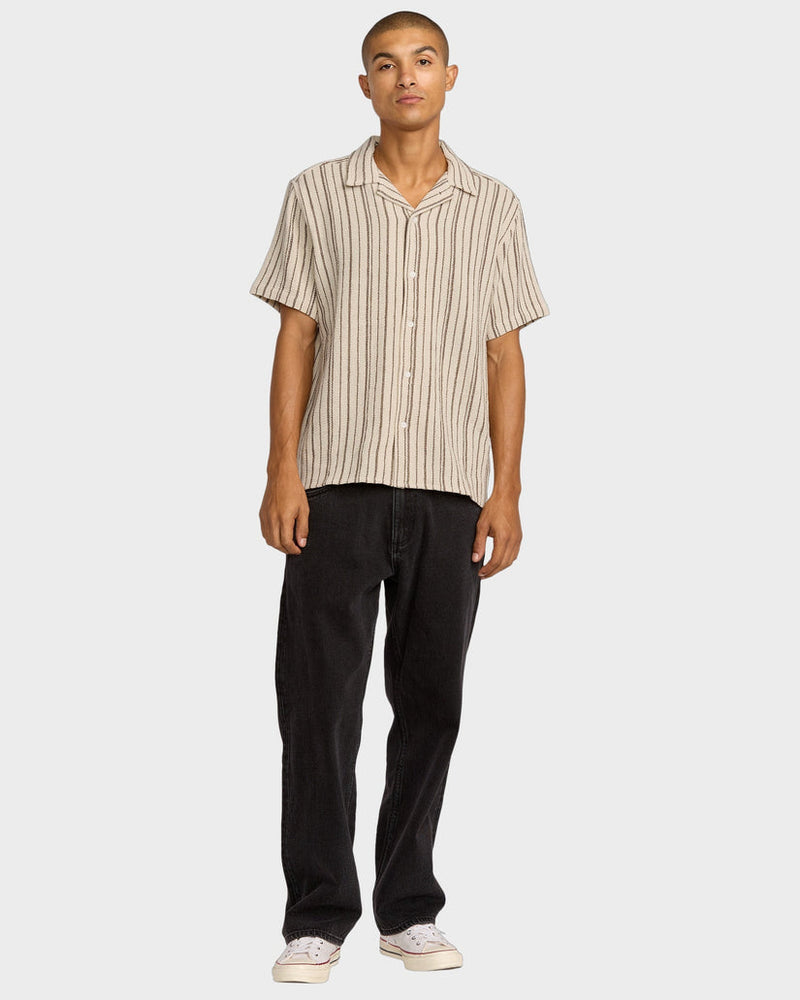 Vacancy Stripe Short Sleeve Shirt