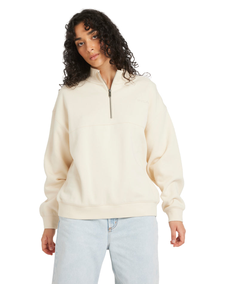 Rvca 1/4 Zip Fleece
