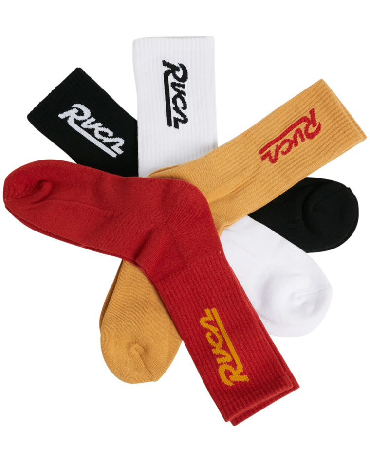 Rvca Seasonal Sock 4 Pack