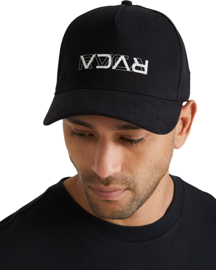 Rvca Reverse Pinched Snapback Cap