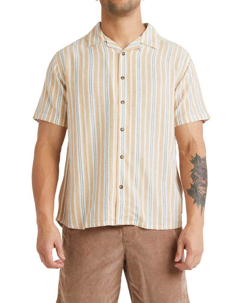 Beat Stripe Short Sleeve Shirt