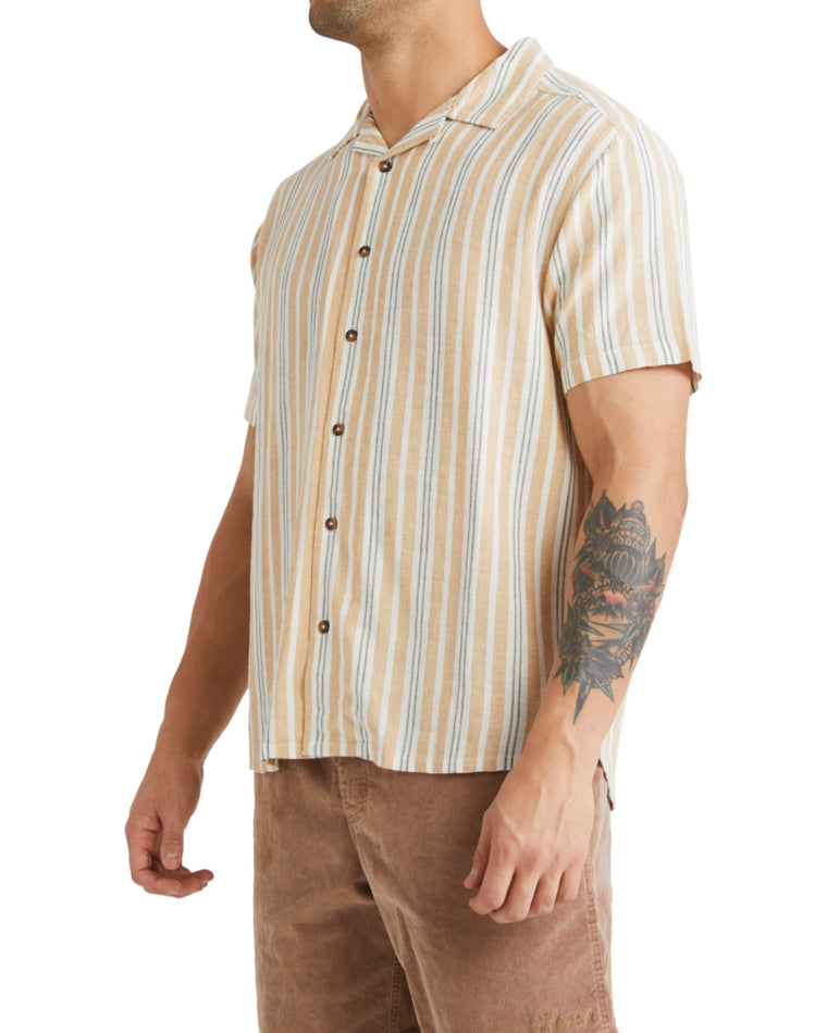 Beat Stripe Short Sleeve Shirt