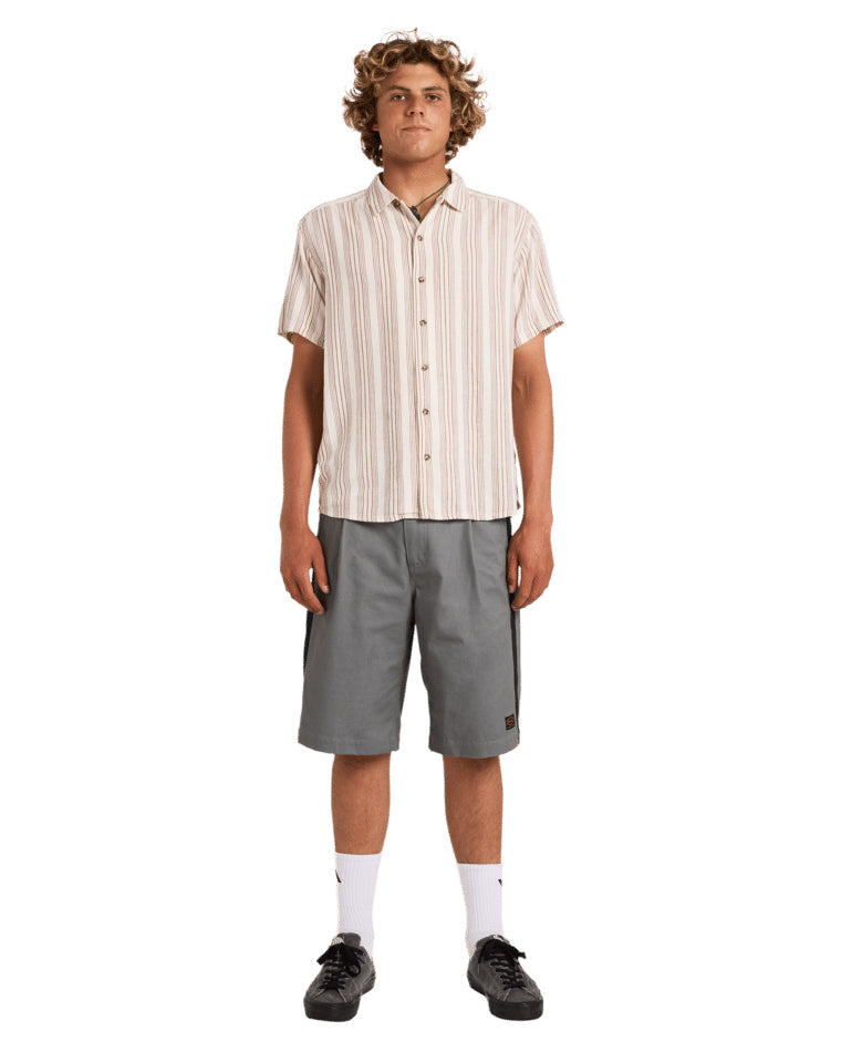Beat Stripe Short Sleeve Shirt
