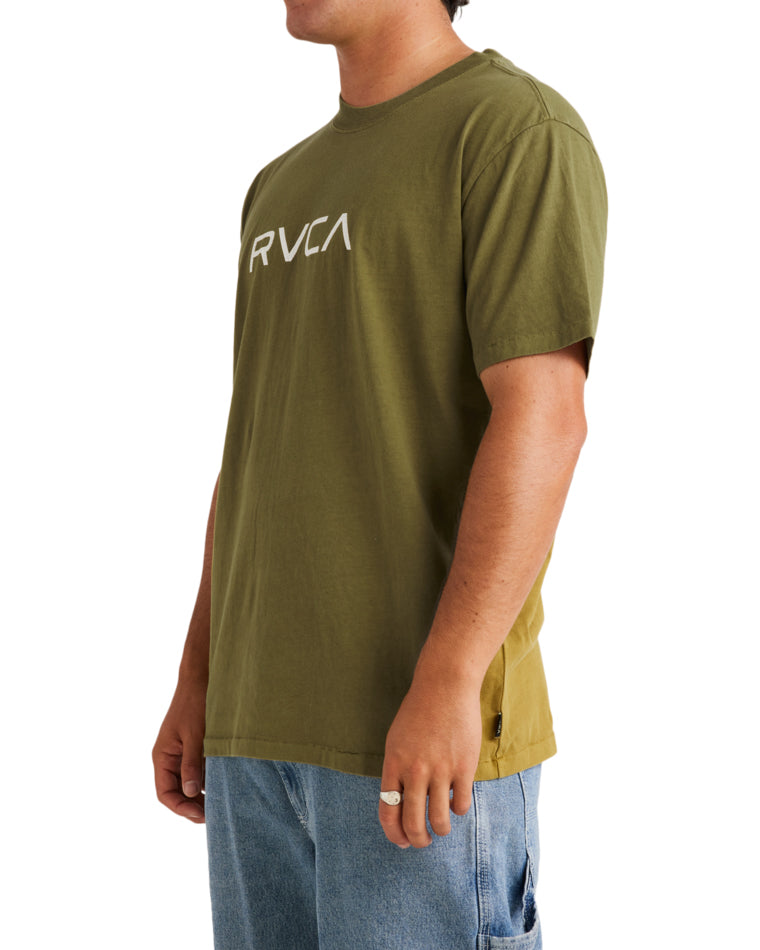 Big Rvca Washed Short Sleeve Tee