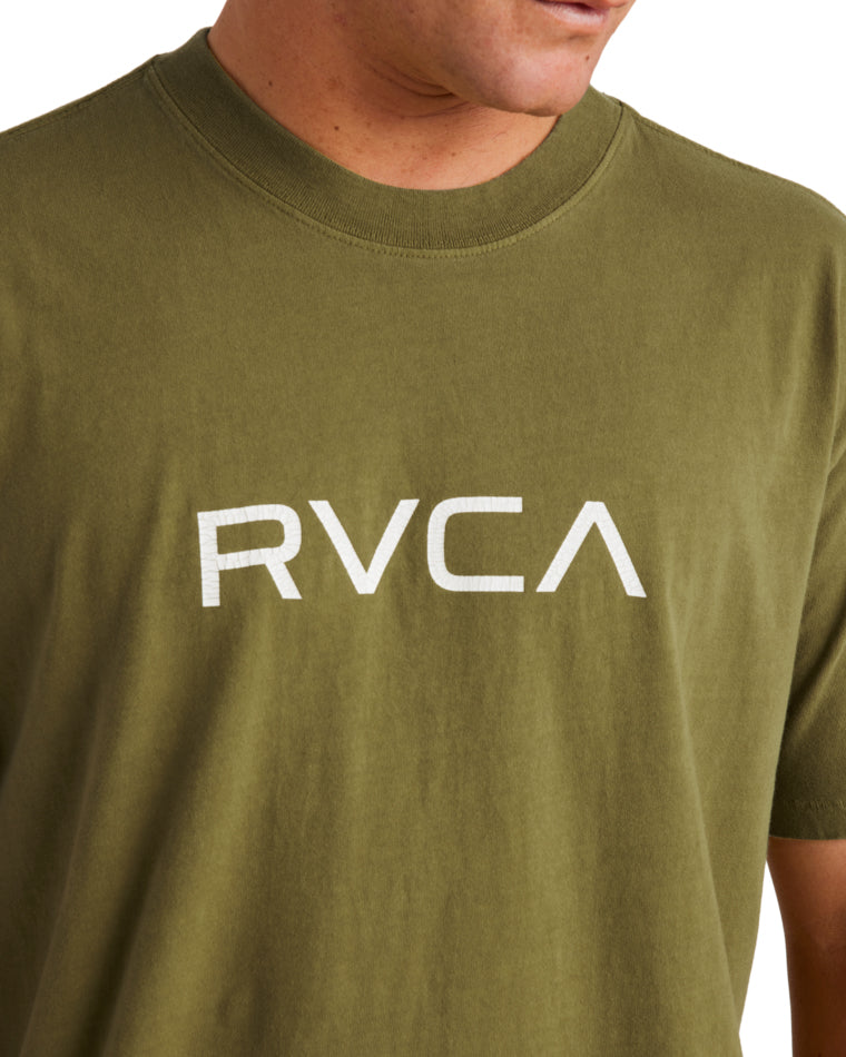 Big Rvca Washed Short Sleeve Tee