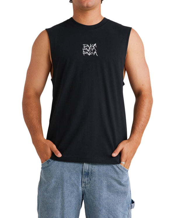 Scrawls Muscle Tee