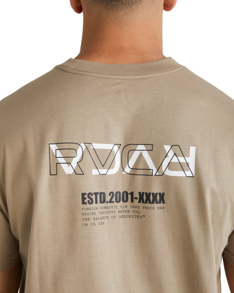 Rvca Reverse Short Sleeve Tee