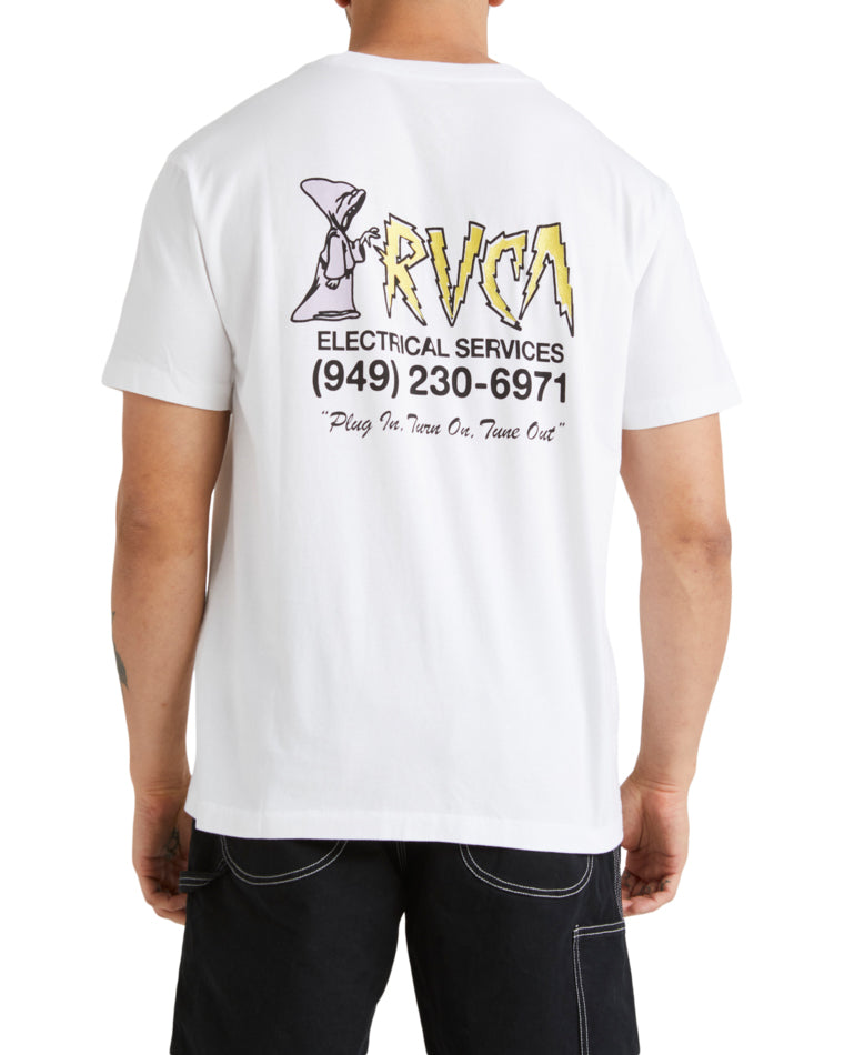 Rvca Electrical Short Sleeve Tee