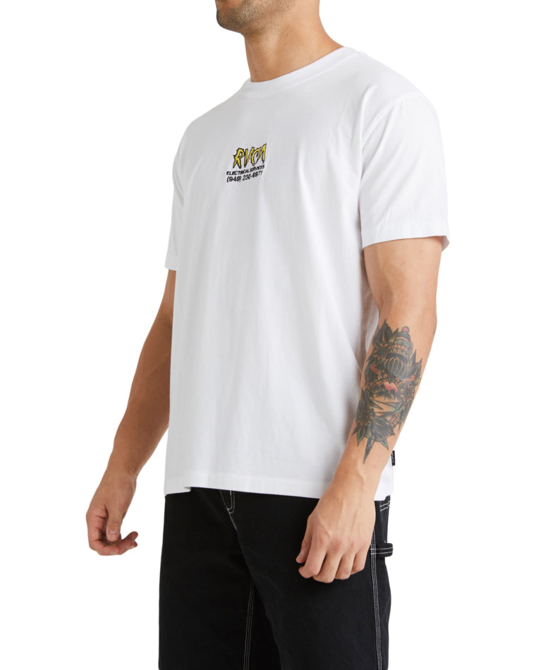 Rvca Electrical Short Sleeve Tee