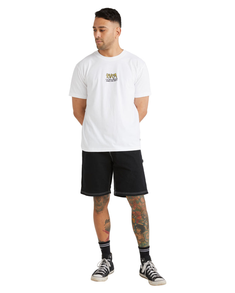 Rvca Electrical Short Sleeve Tee