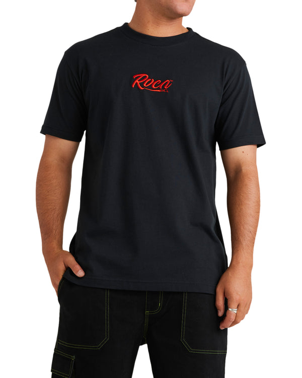 Rvca Kanji Short Sleeve Tee