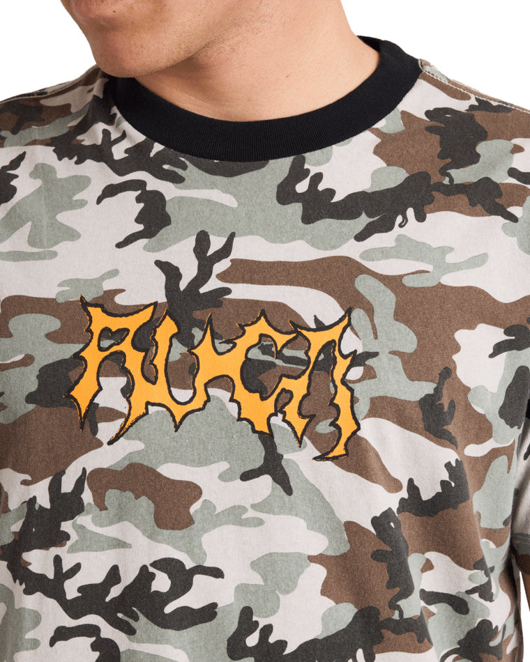 Rvca Drip Short Sleeve Tee