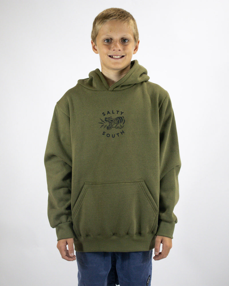 Youth Tiger Head Hoodie