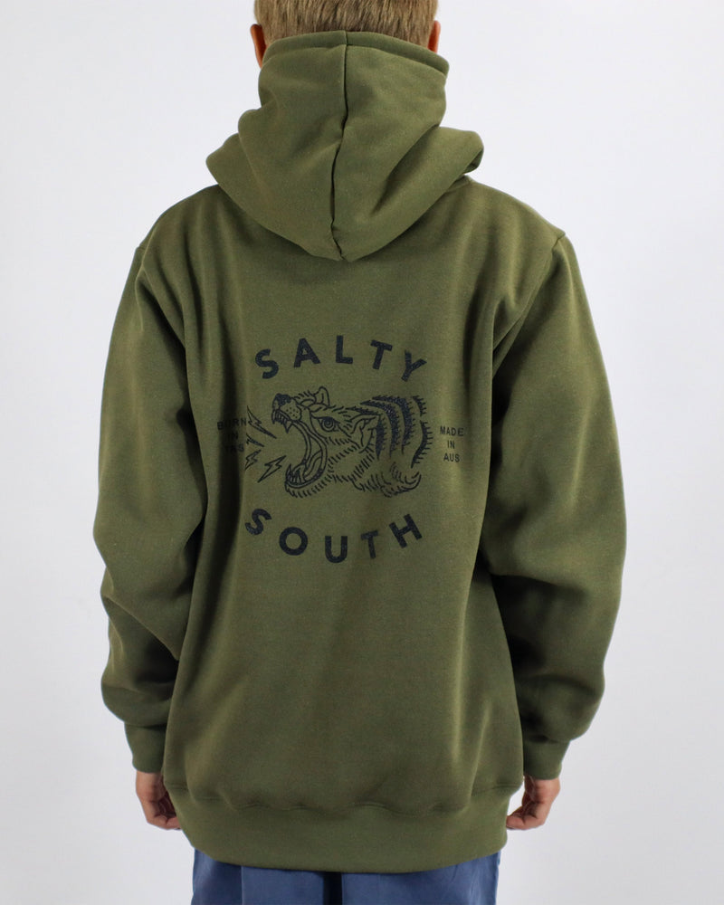 Youth Tiger Head Hoodie