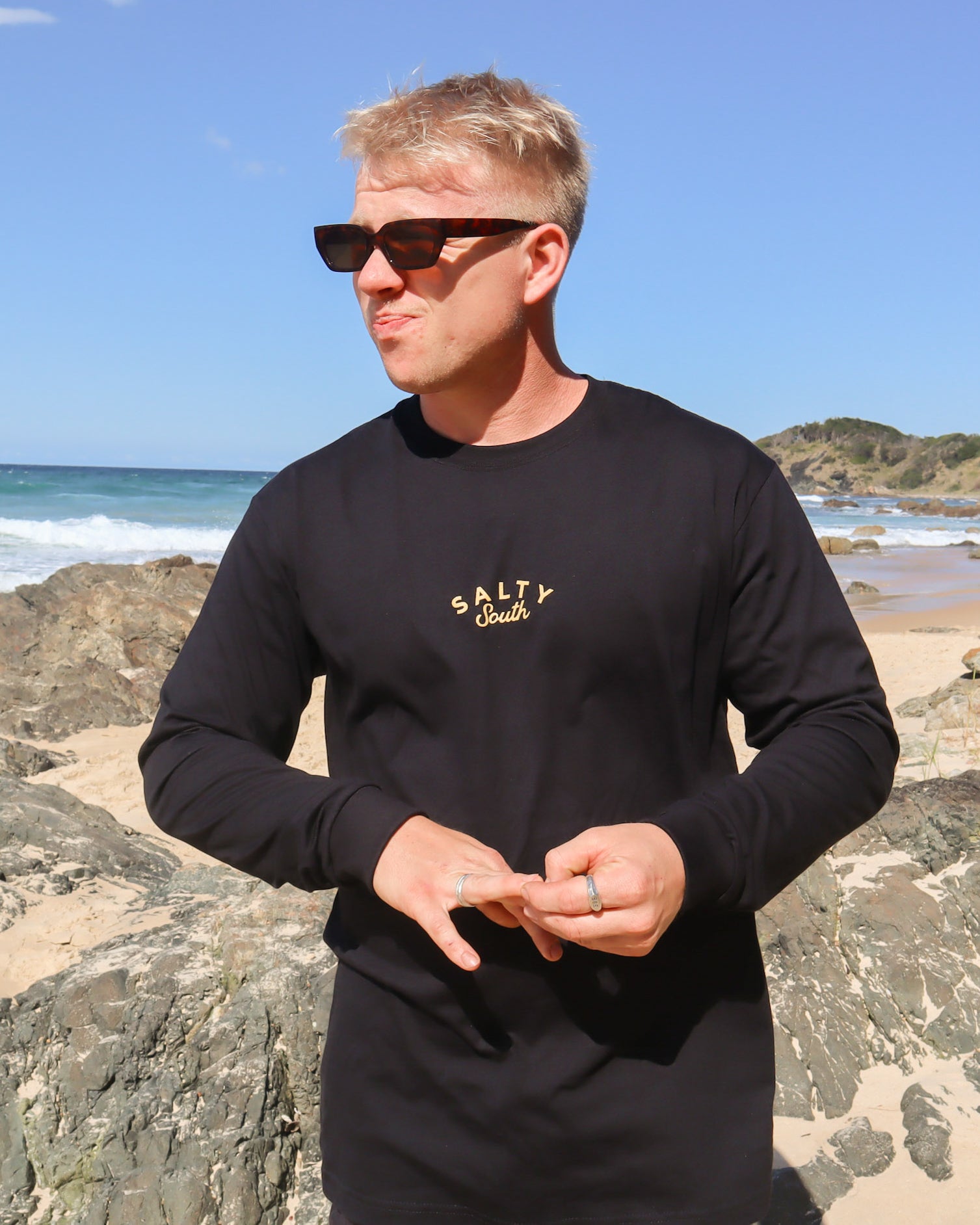 Australia Map Long Sleeve Tee
