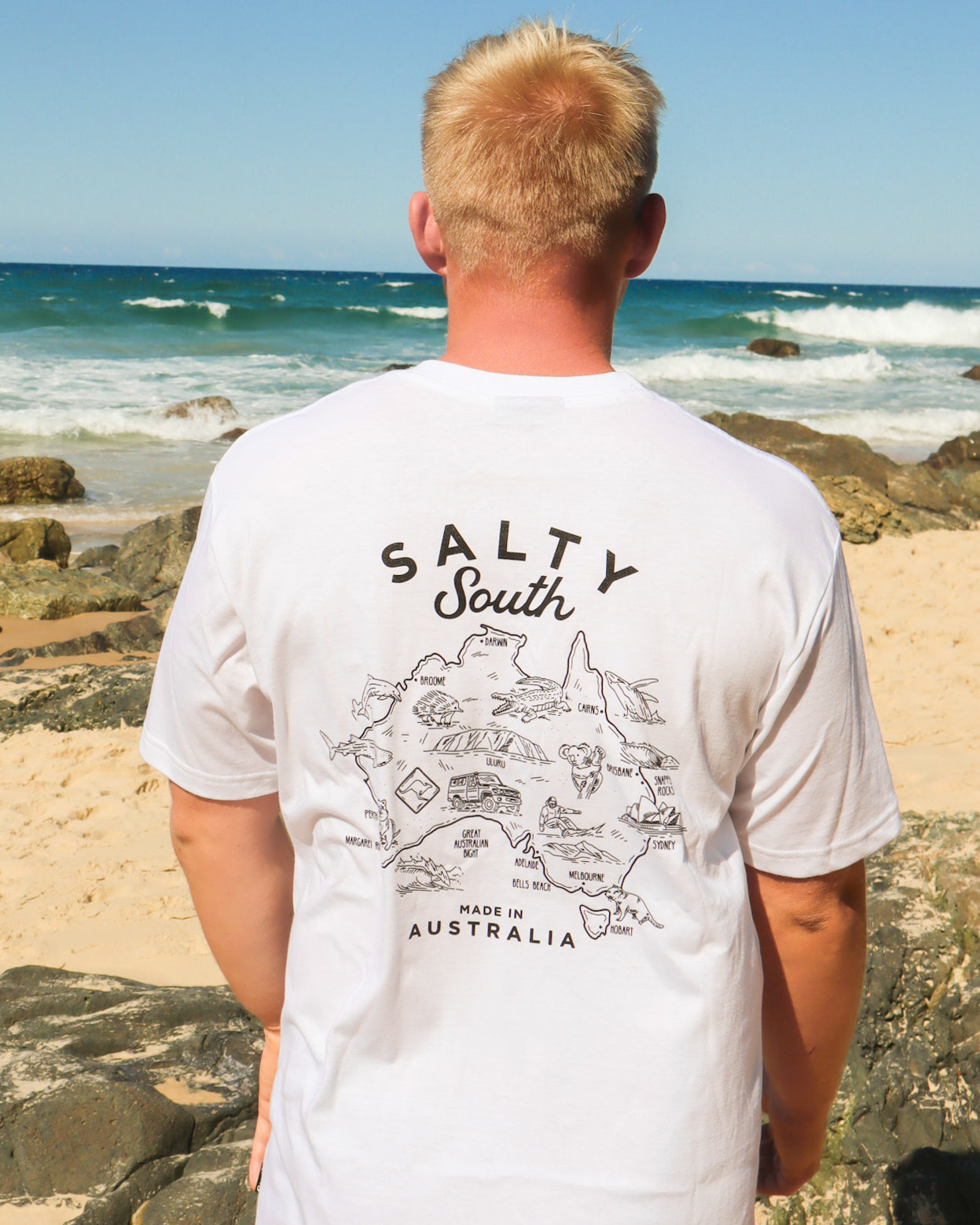Australia Map Tee