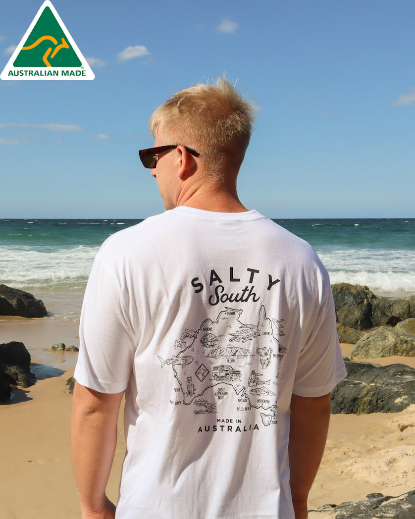 Australia Map Tee