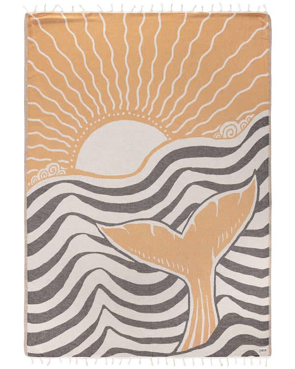 Sunset Fluke Towel Large