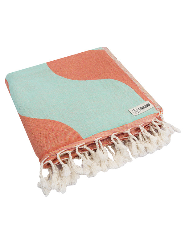 Sunset Turtle Towel