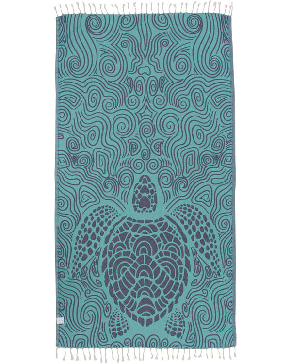 Swirl Turtle Towel Regular