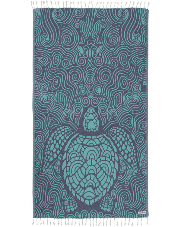 Swirl Turtle Towel Regular