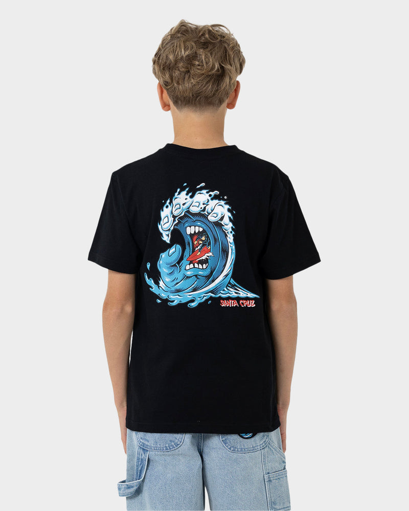 Boys Screaming Wave Front Tee