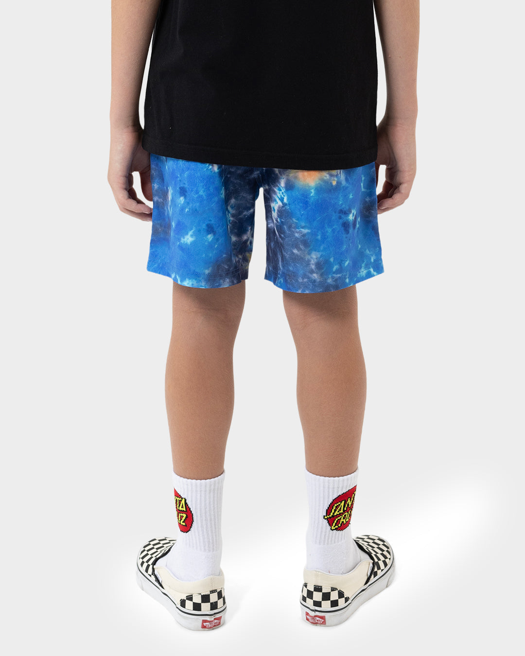 Boys Industrial Dot Mono Boardshort