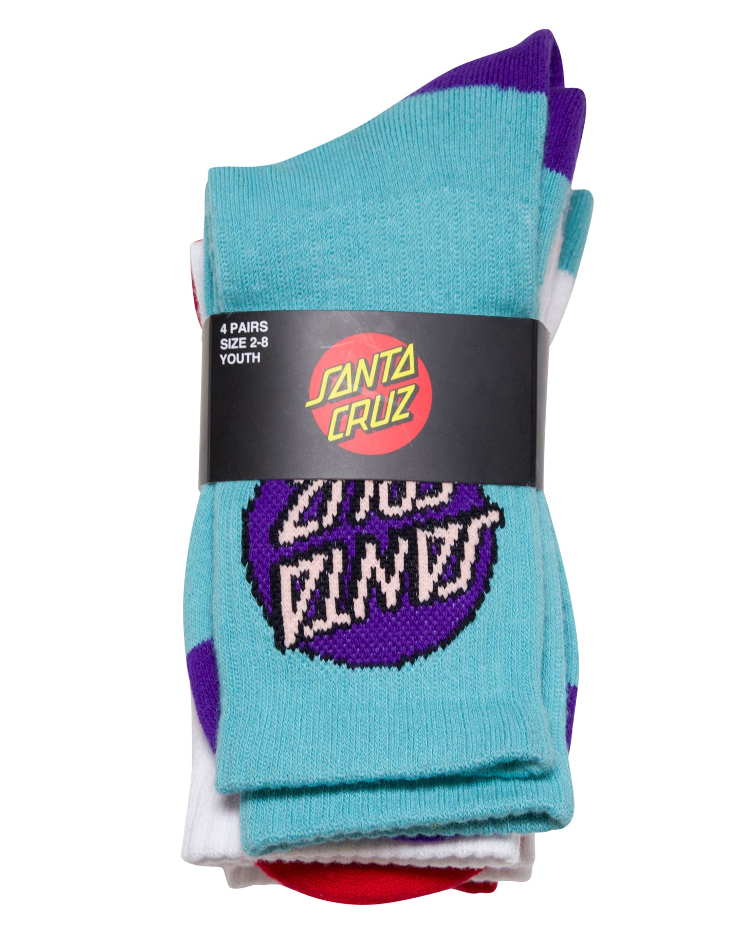 Girls Other Dot Crew Sock 4 Pack