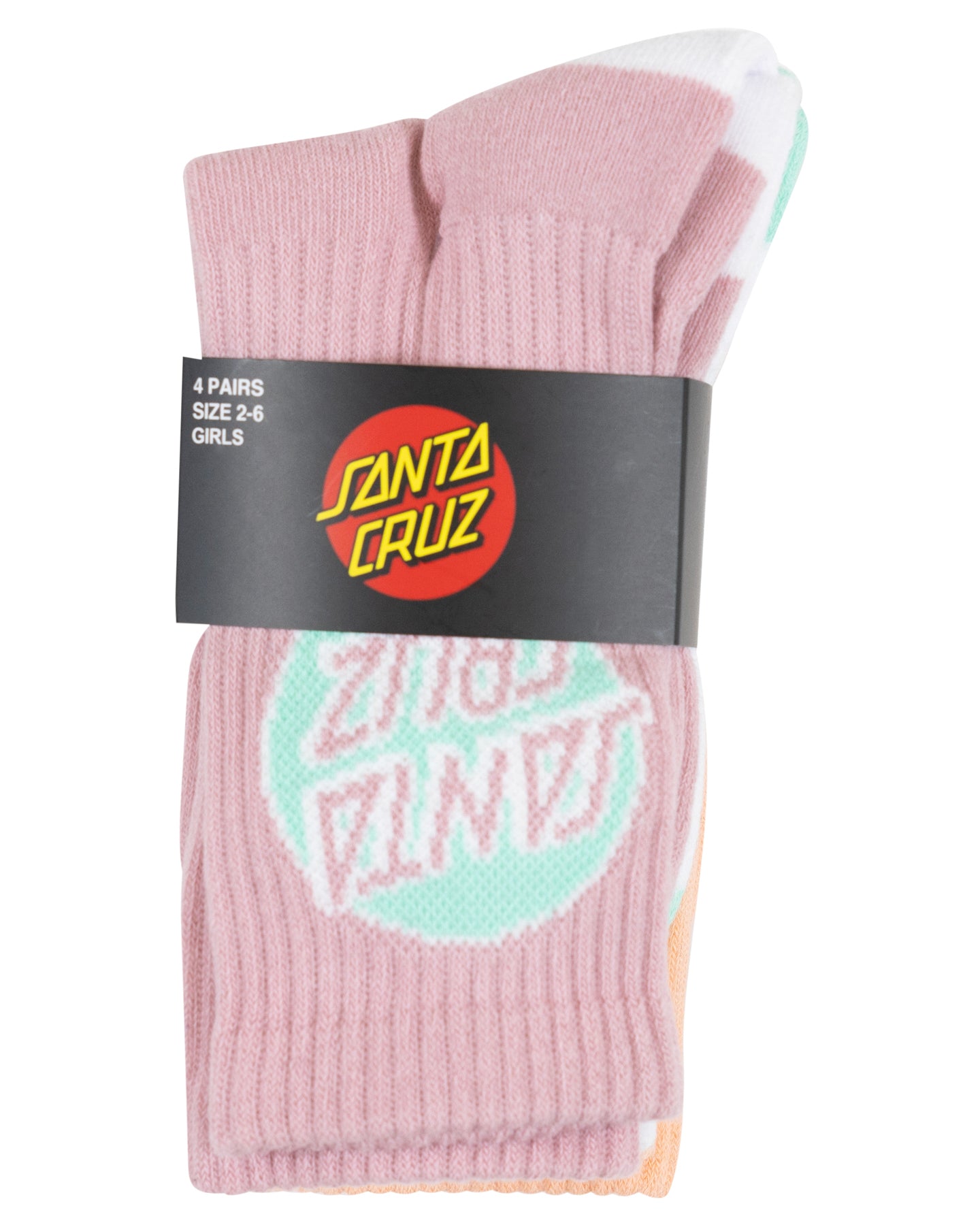 Girls Other Dot Crew Sock 4 Pack