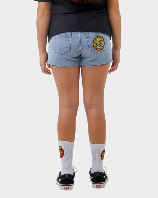 Girls Mfg Dot Retro Short