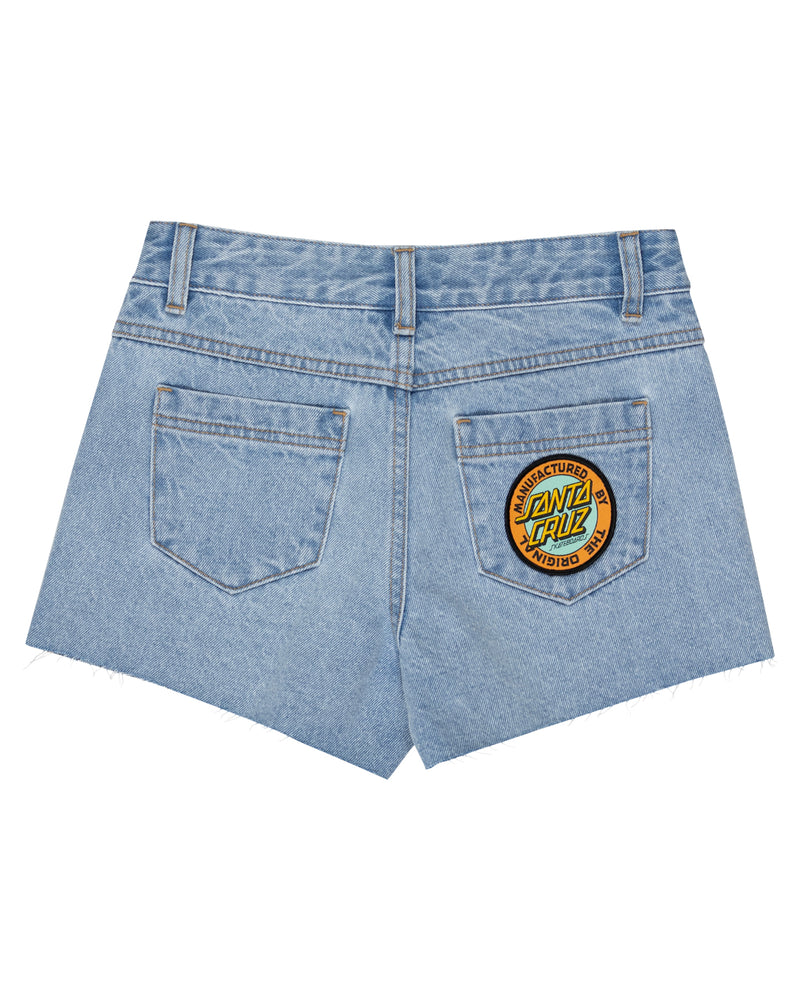 Girls Mfg Dot Retro Short